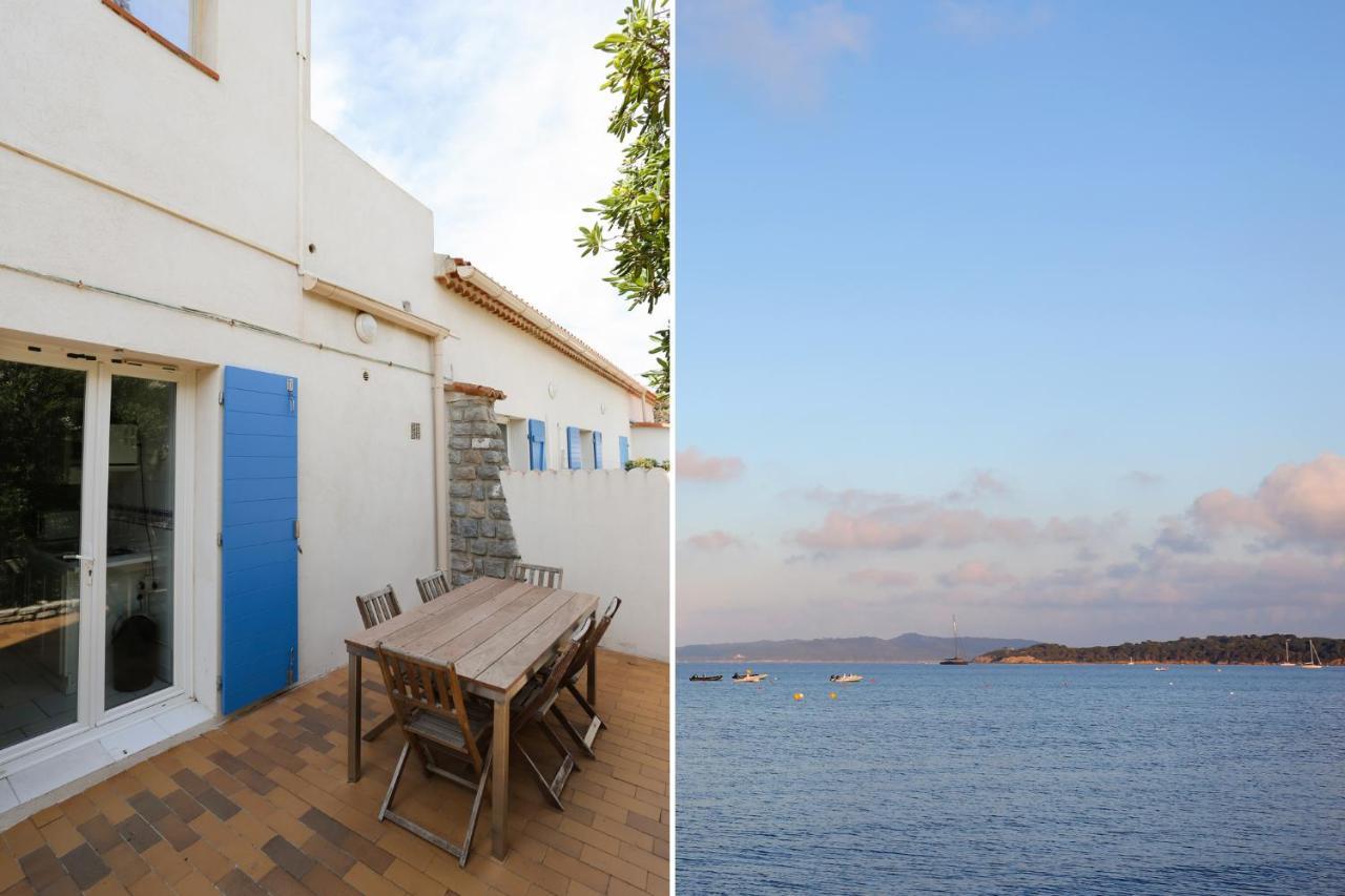 Appartements Acces Prive Plage De La Bergerie Hyères Exterior foto